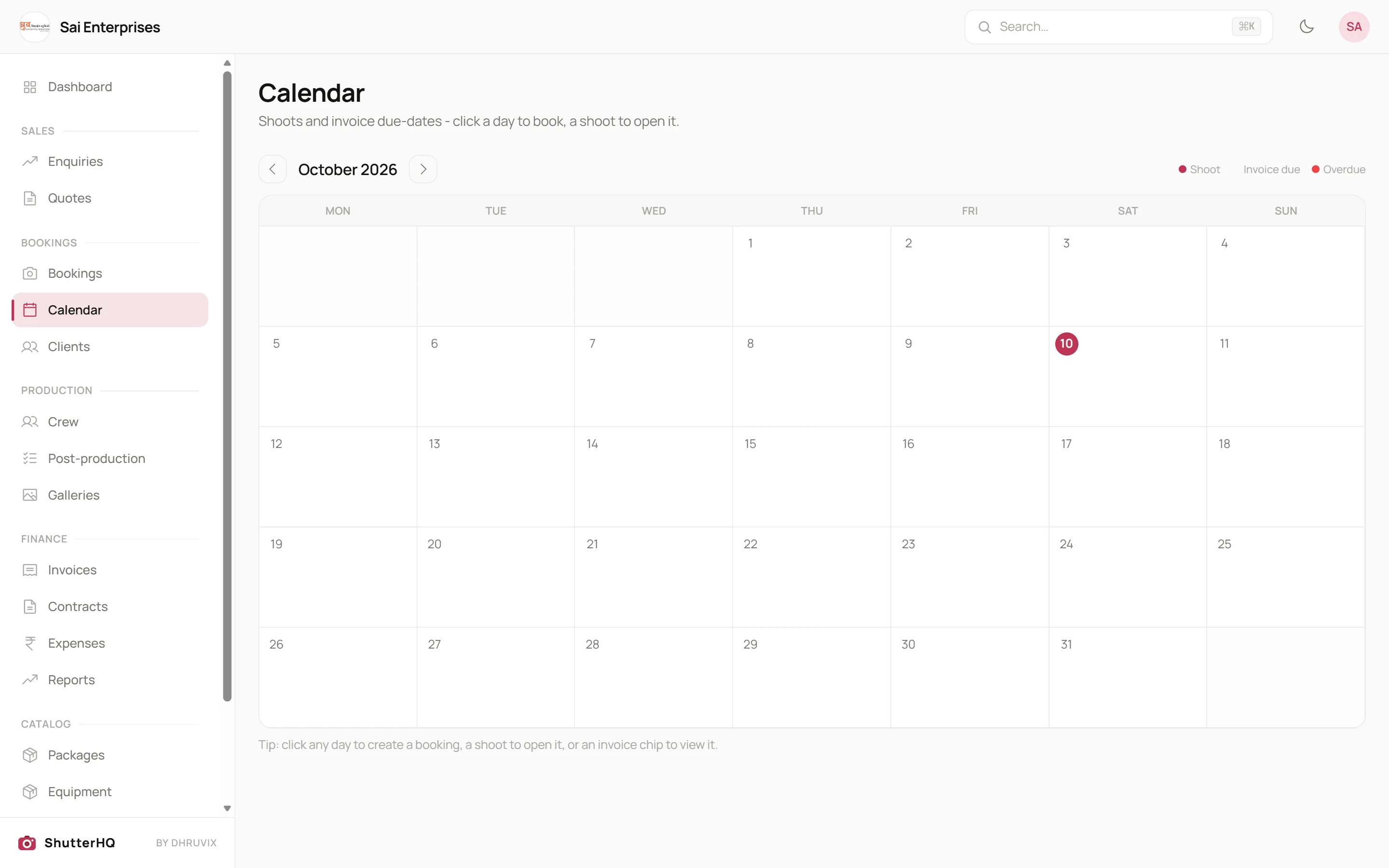 One calendar for every team